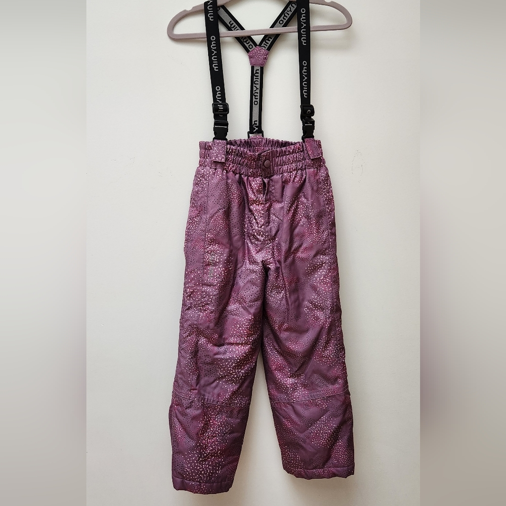 MinyMo suspender ski pants size 5